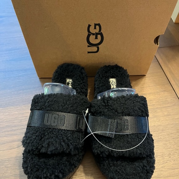 New UGG Ladies Oh Fluffita Slipper - Picture 9 of 12
